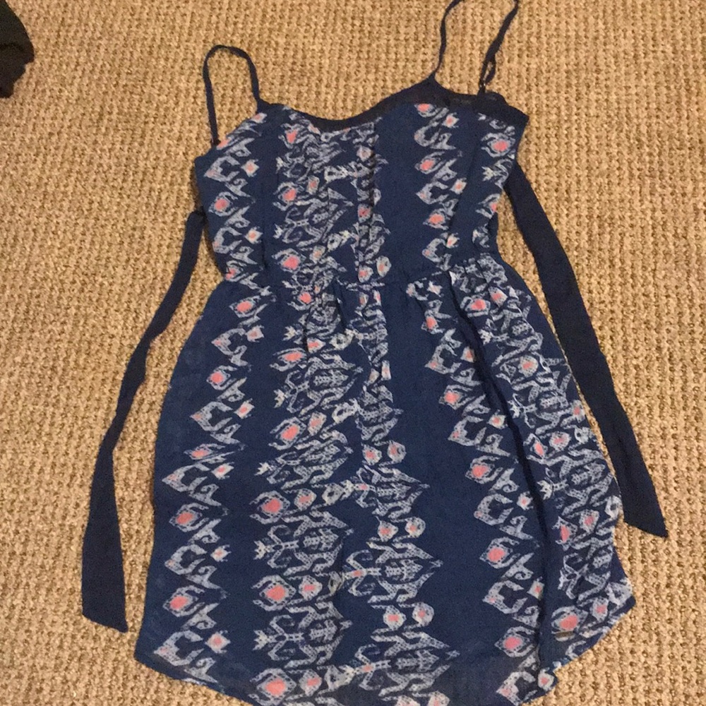 Blue dress